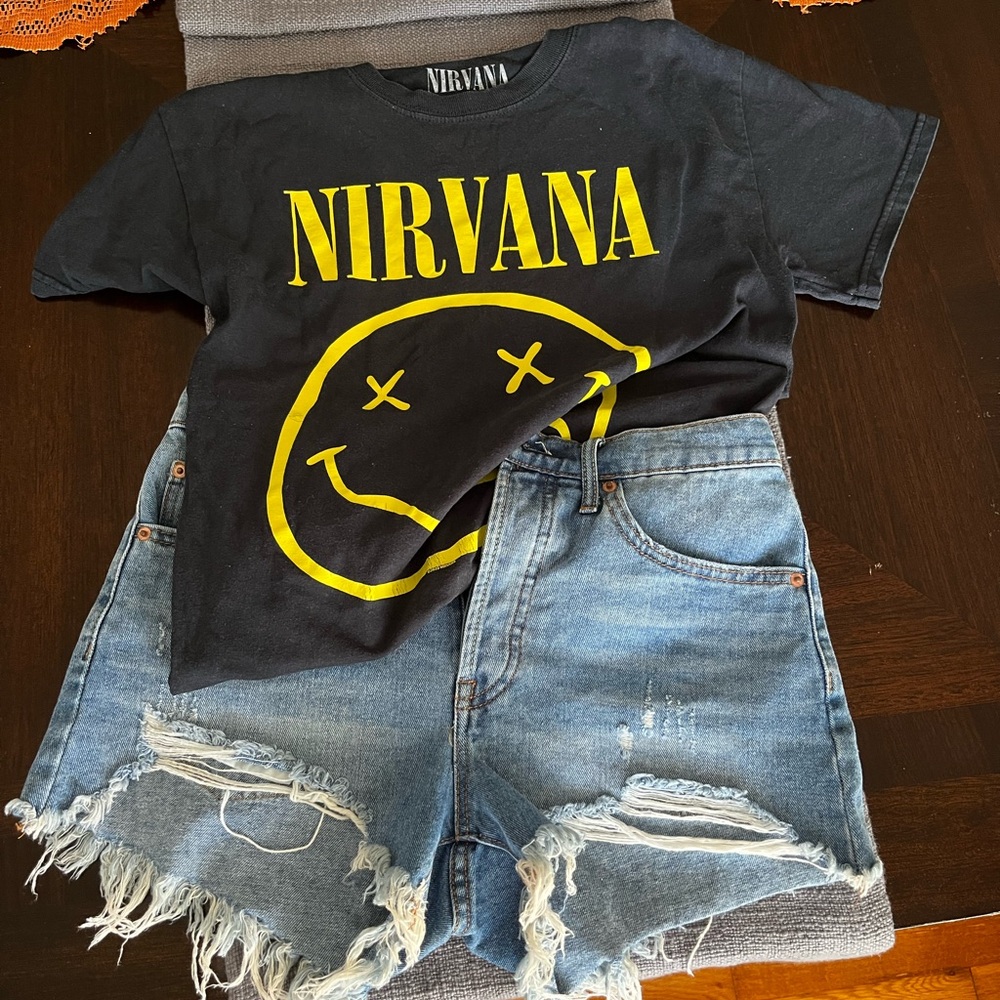 Nirvana Black  T-Shirt